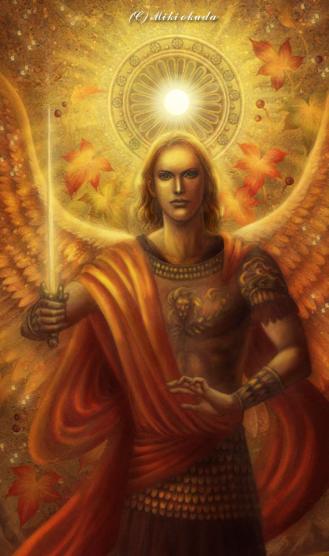 Archangel michael by mikioku