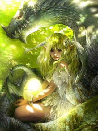 Dragon elfe